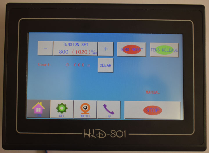 HLD-801觸摸屏控制系統(tǒng)英文版
